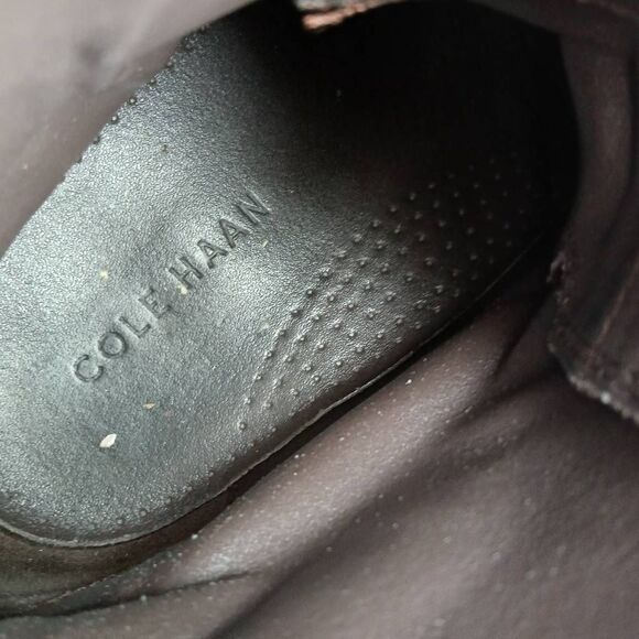 Mens Cole Haan Brown Leather Williams Boot Size 8.5
